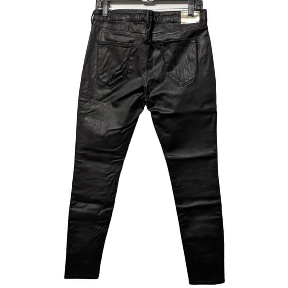 NWT ROBERTO CAVALLI Coated Skinny Jeans GSJ200 46 IT - Picture 6 of 10